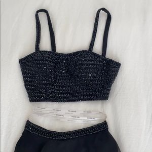 Black Sherri Hill prom dress